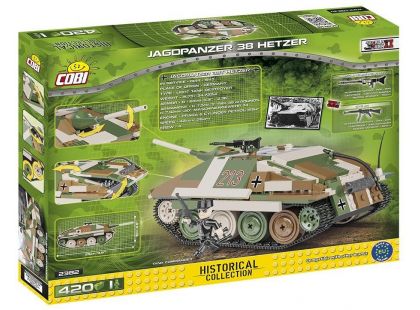 Cobi Malá armáda 2382 II WW Jadgpanzer 38 t Hetzer