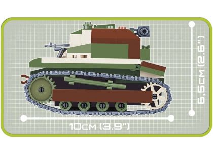 Cobi Malá armáda 2383 II WW TKS Tankette
