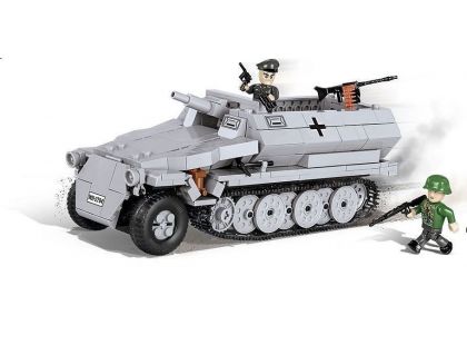 Cobi Malá armáda 2472 Sd.Kfz.251-10 Ausf. C šedé vozidlo - Poškozený obal