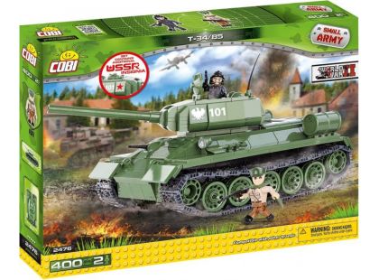 Cobi Malá armáda 2476 T34/85 m 1944 Cobi Malá armáda 2476 T34/85 m 1944
