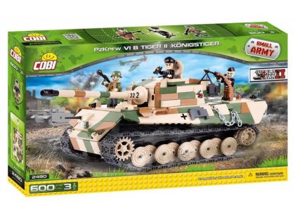 Cobi Malá armáda 2480 Tank PzKpfw VI Tiger II Cobi Malá armáda 2480 Tank PzKpfw VI Tiger II