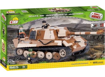 Cobi Malá armáda 2484 II WW Jagdpanzer VI Jagdtiger