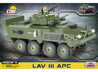 Cobi Malá armáda 2609 Lehký obrněný transportér LAV III AP