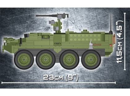 Cobi Malá armáda 2610 Kolový obrněný transportér STRYKER M1126