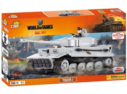 Cobi Malá armáda 3000 World of Tanks Tiger I Cobi Malá armáda 3000 World of Tanks Tiger I