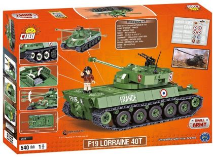 Cobi Malá armáda 3025 World of Tanks F19 Lorraine 40t