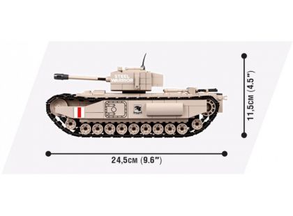 Cobi Malá armáda 3031 World of Tank Churchill I - Poškozený obal