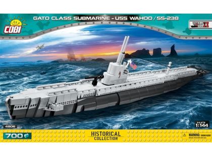Cobi Malá armáda 4805 II WW Americká ponorka Gato USS Wahoo SS-238