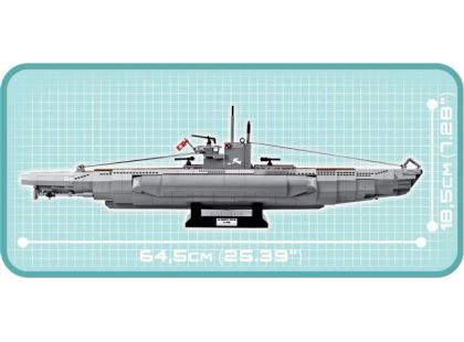 Cobi Malá armáda 4805 Německá ponorka U-Boot U-48