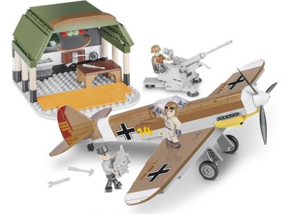 Cobi Malá armáda 5544 II WW Messerschmitt BF 109 Africká mise