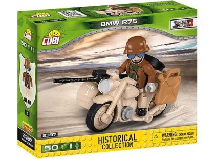 Cobi Malá armáda II. světová válka 2397 BMW R75 se sajdkárou - Poškozený obal