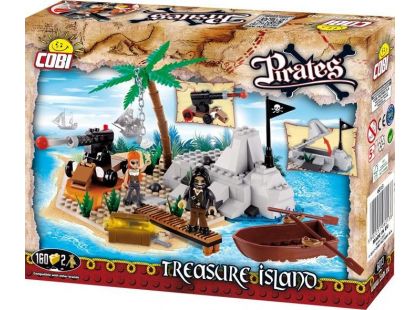 Cobi Piráti 6013 Ostrov pokladů