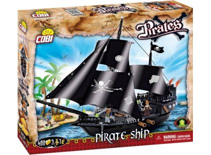 Cobi Piráti 6016 Pirátská loď