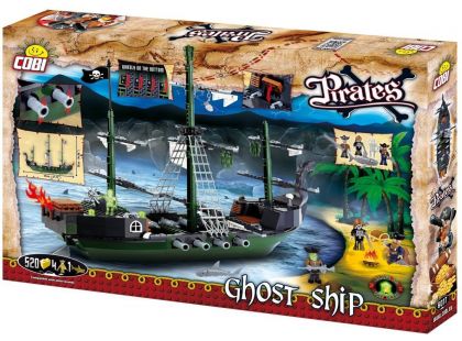 Cobi Piráti 6017 Loď duchů