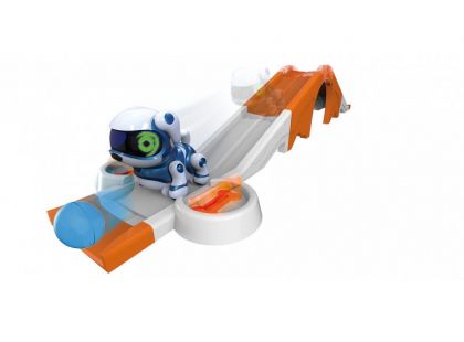 Cobi Teksta Micro-Pet Hrací set Robopes modrý
