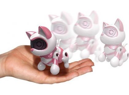 Cobi Teksta Robotické mládě Koťátko skákací růžové