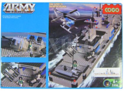 COGO Stavebnice Bitevní loď 3306