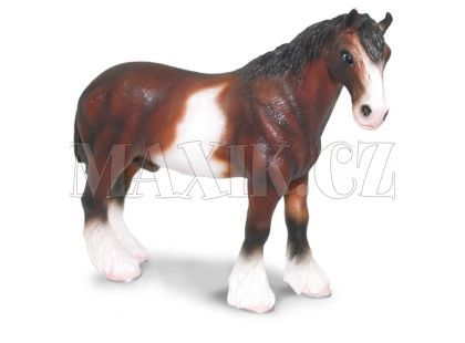 Collecta Clydesdaleský kůň světlý hnědák