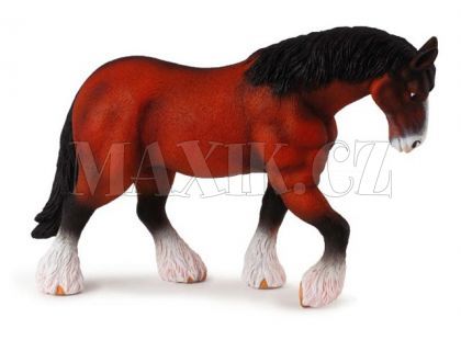 Collecta Clydesdaleská kobyla hnědá
