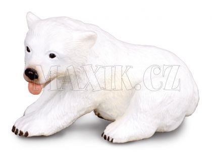 Collecta Medvěd lední mládě sedící