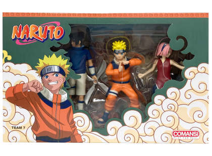 Comansi Naruto set 3 figurky - Poškozený obal