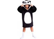 Cozy Noxxiez CH326 Panda hřejivá televizní mikinová deka s kapucí