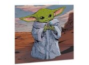 Craft Buddy Crystal Art Pohlednice Baby Yoda