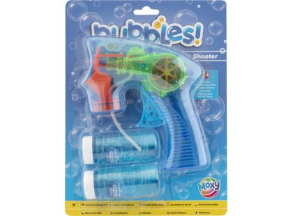 Craft Creative Bulifuková pistole svítící + 2 bublifuky 50 ml