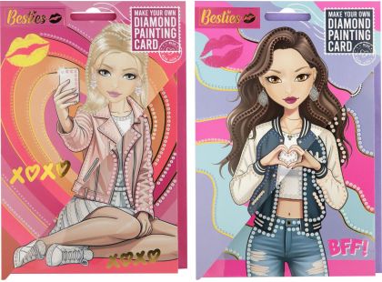 Craft Creative Diamantové malování Přáníčka Besties