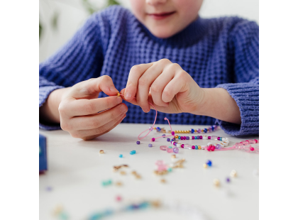 Craft Creative Sada na výrobu třpytivých náramků