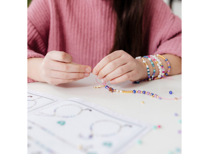 Craft Creative Sada na výrobu třpytivých náramků