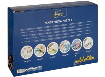 Craft Creative Sada pro malíře v dřevěném kufříku