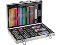 Craft Creative Umělecký kufřík kovový naplněný