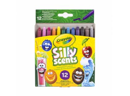 Crayola 12 voňavých mini twist voskovek