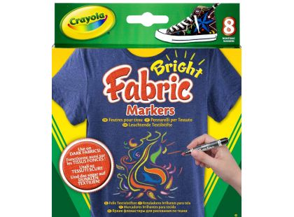 Crayola Fixy na textil 8 ks