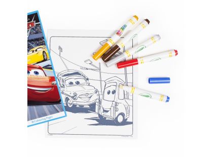 Crayola Kouzelné omalovánky Disney Auta 3 kreslení bez následků