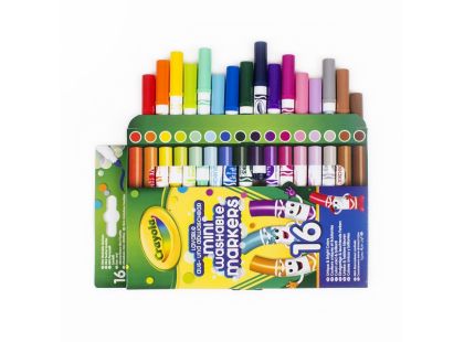 Crayola Mini fixy 16 kusů