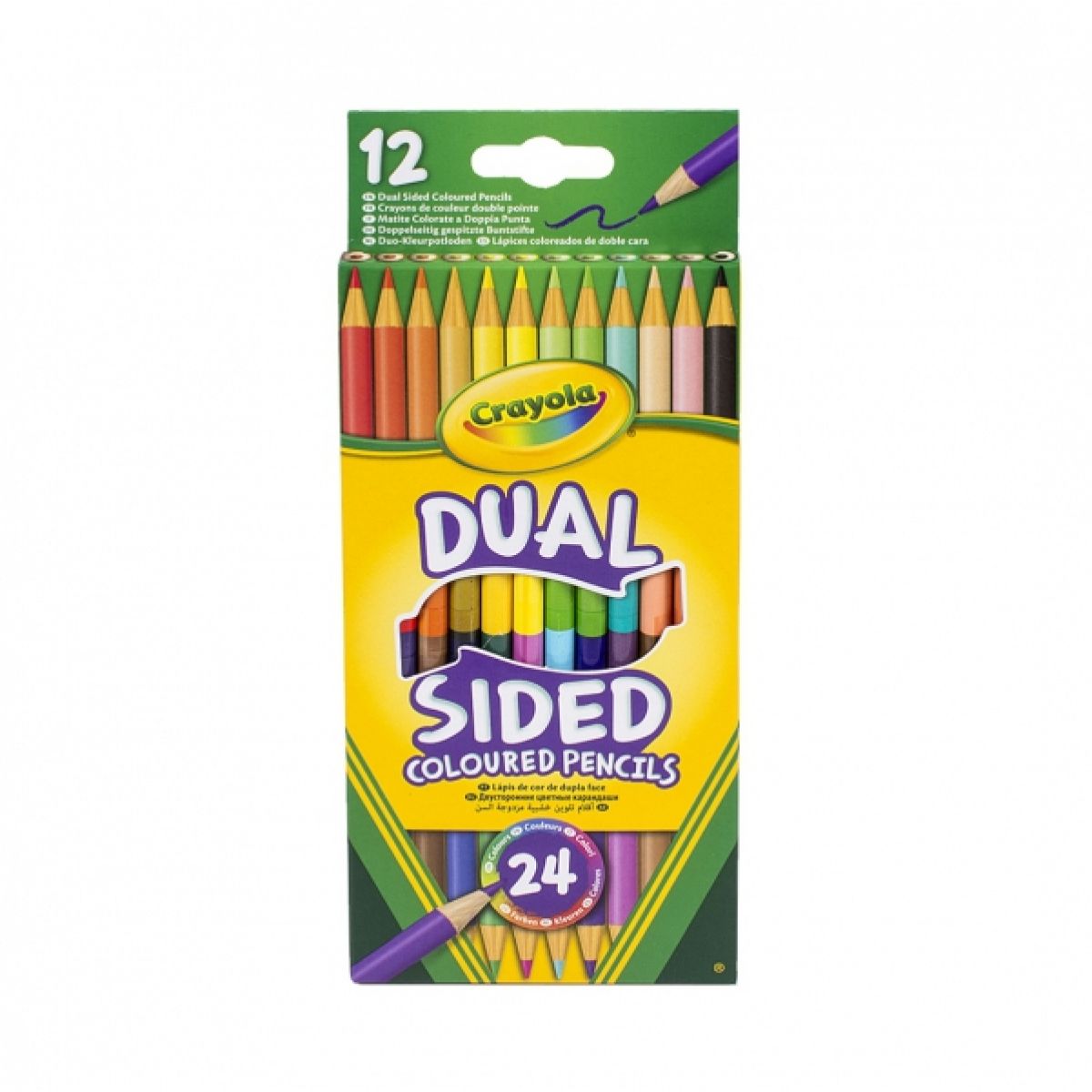Crayola pastelky oboustranne 12 ks