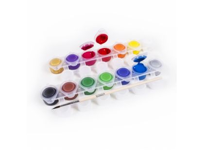 Crayola Vodové barvy s nádobkami na míchání 14 ks