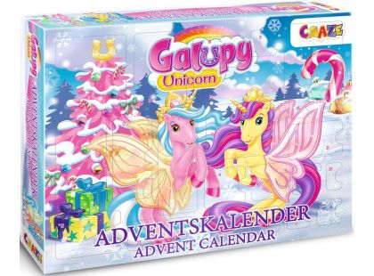 Craze Adventní kalendář Galupy Unicorn