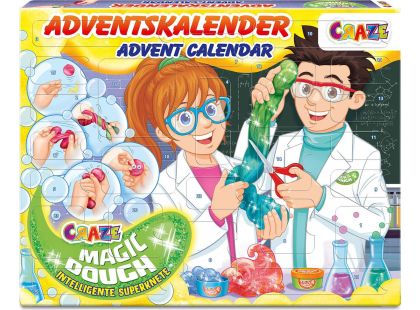 Craze Adventní kalendář Magic Dough