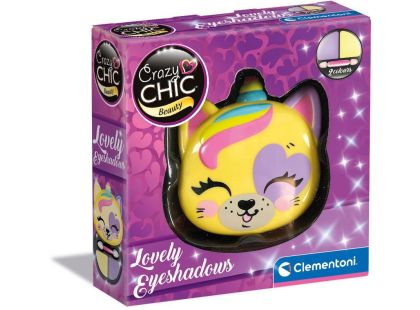 CRAZY CHIC Oční stíny Tygr