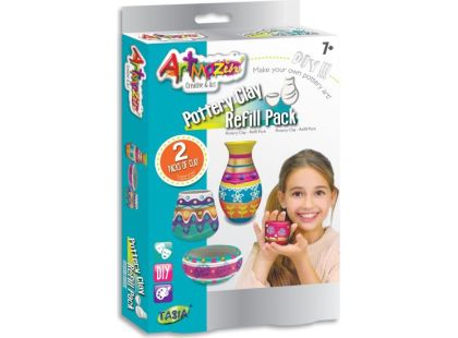 CreaFun Hrnčířská hlína 1 kg - Poškozený obal