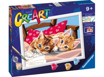 CreArt 201945 Dvě mazlivá koťata