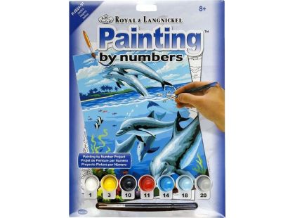 Creatoys Malování 22 x 30cm Delfíni