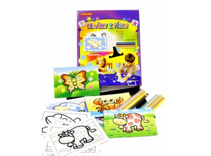 Creatoys Obrázky z písku - Poškozený obal