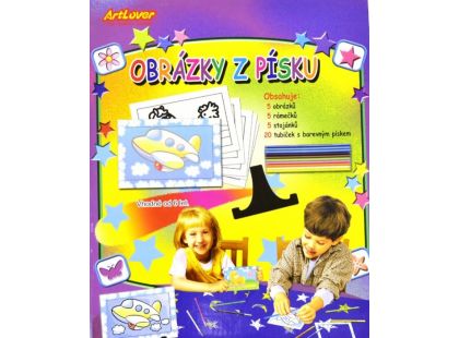 Creatoys Obrázky z písku - Poškozený obal