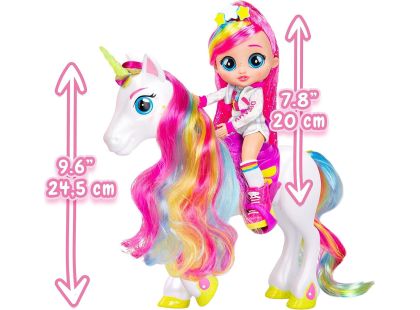 CRY BABIES BFF sada DREAMY a jednorožec RYM - Poškozený obal