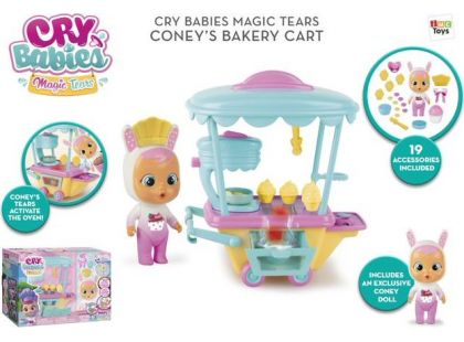 Cry Babies Magic Tears pekařský vozík Cony