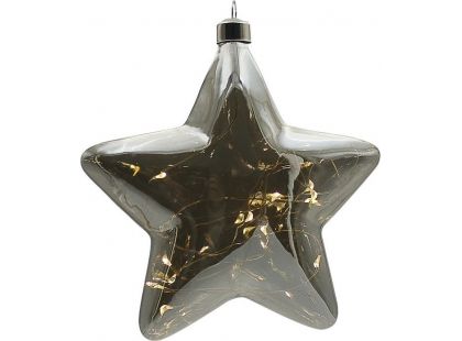 Crystal Závěsná Hvězda 18 cm